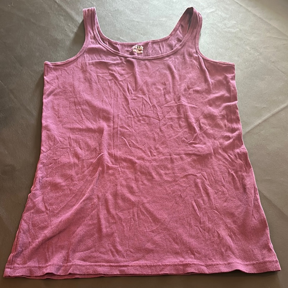 a.n.a Purple Tank Top